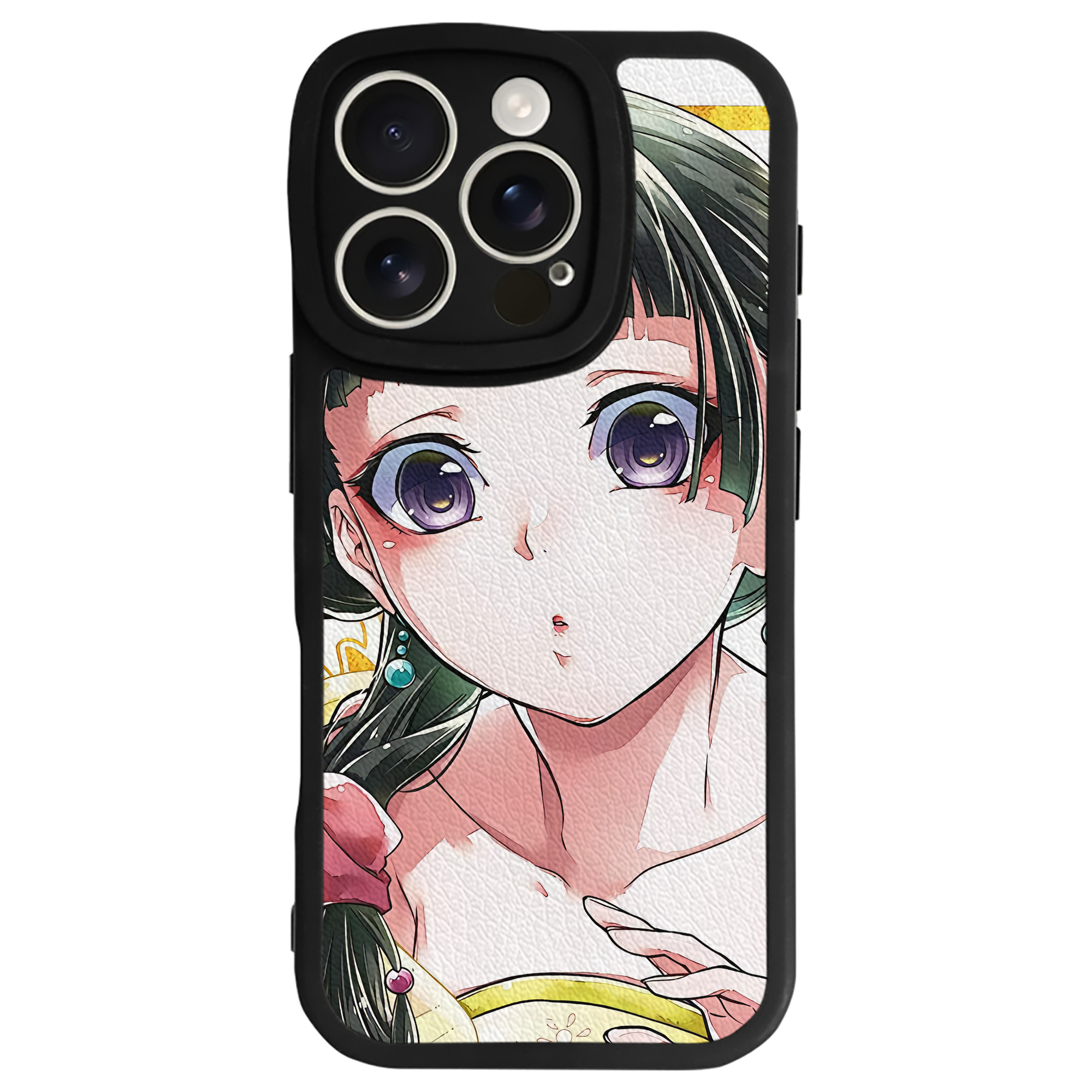薬屋のひとりごと The Apothecary Diaries 【iPhone 16シリーズ対応】シリコンスマホケース（レザー調） 材質：シリコン